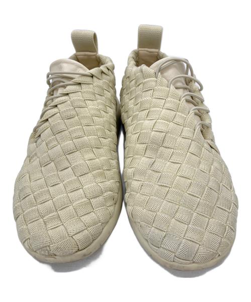 BOTTEGA VENETA（ボッテガベネタ）BOTTEGA VENETA (ボッテガベネタ) イントレチャートプラットスニーカー アイボリー サイズ:25cmの古着・服飾アイテム
