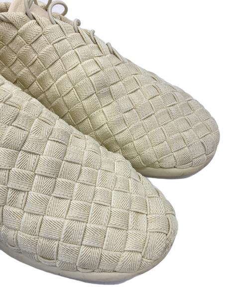 BOTTEGA VENETA（ボッテガベネタ）BOTTEGA VENETA (ボッテガベネタ) イントレチャートプラットスニーカー アイボリー サイズ:25cmの古着・服飾アイテム