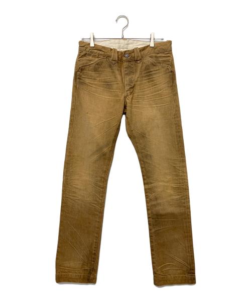 RRL（ダブルアールエル）RRL (ダブルアールエル) ヴィンテージ加工パンツ アイボリー サイズ:76cm (W30)の古着・服飾アイテム
