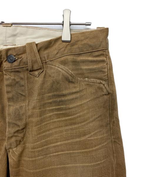 RRL（ダブルアールエル）RRL (ダブルアールエル) ヴィンテージ加工パンツ アイボリー サイズ:76cm (W30)の古着・服飾アイテム