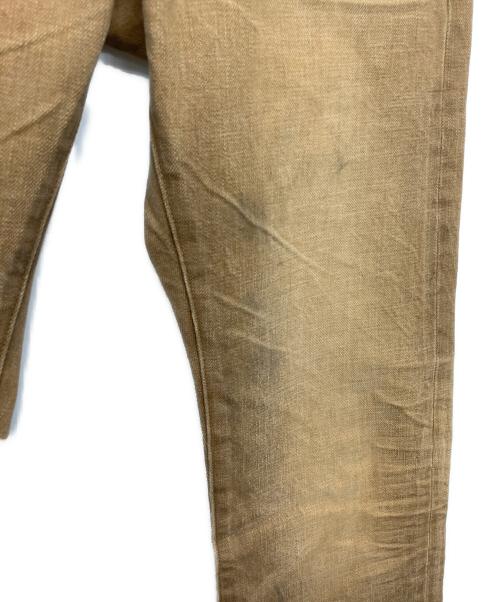 RRL（ダブルアールエル）RRL (ダブルアールエル) ヴィンテージ加工パンツ アイボリー サイズ:76cm (W30)の古着・服飾アイテム