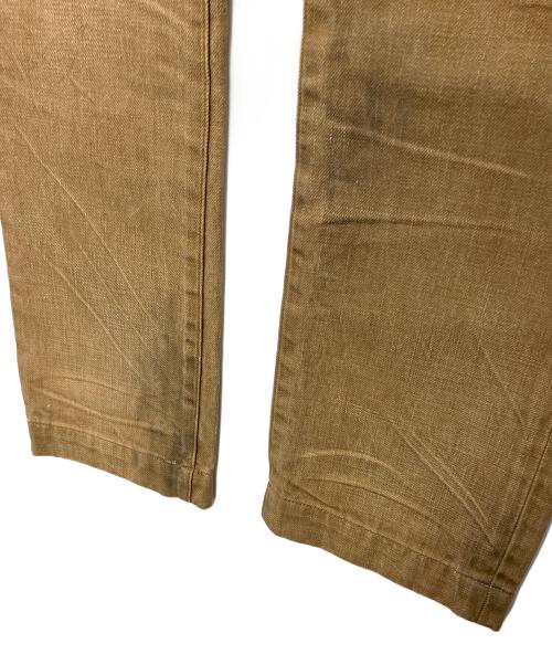 RRL（ダブルアールエル）RRL (ダブルアールエル) ヴィンテージ加工パンツ アイボリー サイズ:76cm (W30)の古着・服飾アイテム