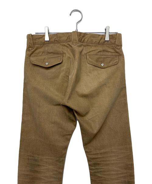 RRL（ダブルアールエル）RRL (ダブルアールエル) ヴィンテージ加工パンツ アイボリー サイズ:76cm (W30)の古着・服飾アイテム