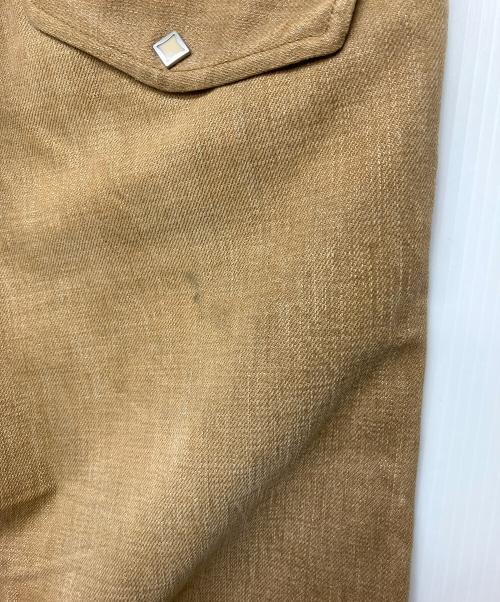 RRL（ダブルアールエル）RRL (ダブルアールエル) ヴィンテージ加工パンツ アイボリー サイズ:76cm (W30)の古着・服飾アイテム