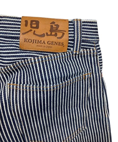 KOJIMA GENES（コジマジーンズ）KOJIMA GENES (コジマジーンズ) 21oz　パンツ ネイビー×ホワイト サイズ:83.5cm (W33)の古着・服飾アイテム