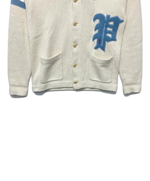 POLO RALPH LAUREN（ポロ・ラルフローレン）POLO RALPH LAUREN (ポロ・ラルフローレン) ショールカラーカーディガン アイボリー サイズ:Mの古着・服飾アイテム