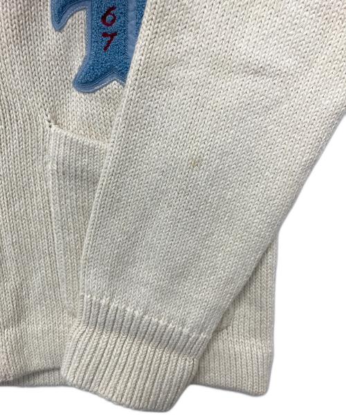 POLO RALPH LAUREN（ポロ・ラルフローレン）POLO RALPH LAUREN (ポロ・ラルフローレン) ショールカラーカーディガン アイボリー サイズ:Mの古着・服飾アイテム