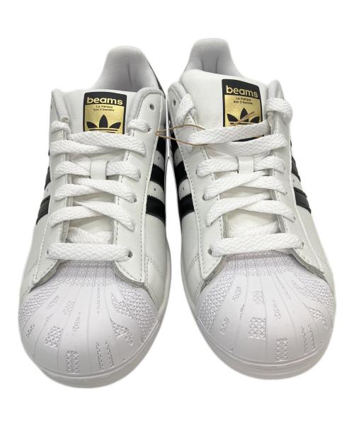 adidas（アディダス）adidas (アディダス) BEAMS (ビームス) JR4422　スニーカー ホワイト×ブラック サイズ:27cm 未使用品の古着・服飾アイテム