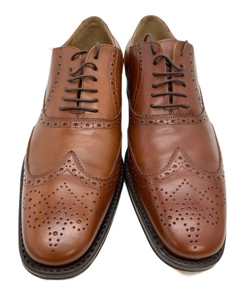 Salvatore Ferragamo（サルヴァトーレ フェラガモ）Salvatore Ferragamo (サルヴァトーレ フェラガモ) D25U　ドレスシューズ ブラウン サイズ:9の古着・服飾アイテム