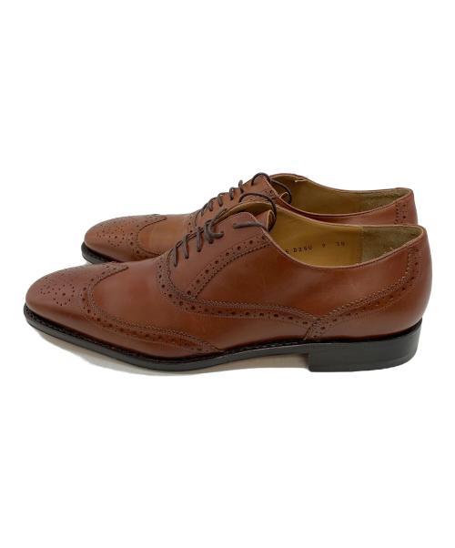 Salvatore Ferragamo（サルヴァトーレ フェラガモ）Salvatore Ferragamo (サルヴァトーレ フェラガモ) D25U　ドレスシューズ ブラウン サイズ:9の古着・服飾アイテム