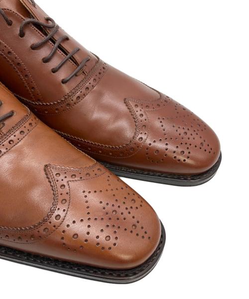 Salvatore Ferragamo（サルヴァトーレ フェラガモ）Salvatore Ferragamo (サルヴァトーレ フェラガモ) D25U　ドレスシューズ ブラウン サイズ:9の古着・服飾アイテム