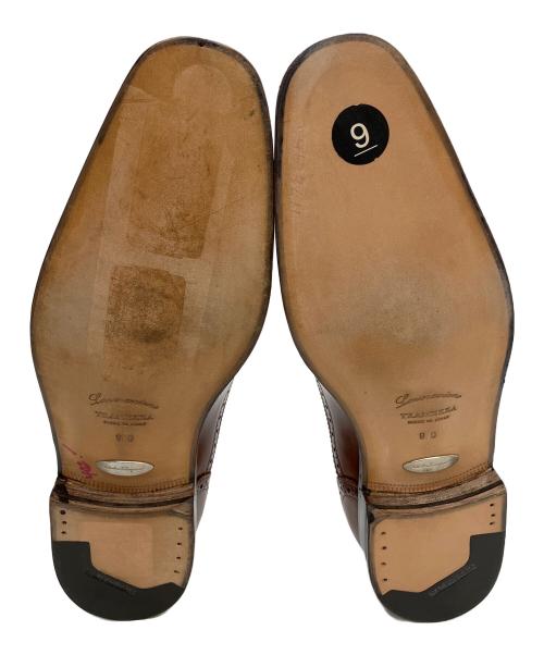 Salvatore Ferragamo（サルヴァトーレ フェラガモ）Salvatore Ferragamo (サルヴァトーレ フェラガモ) D25U　ドレスシューズ ブラウン サイズ:9の古着・服飾アイテム