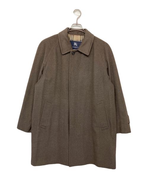 BURBERRY LONDON（バーバリーロンドン）BURBERRY LONDON (バーバリーロンドン) BBC72-571-53　ロングコート ブラウン サイズ:Lの古着・服飾アイテム