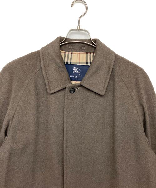 BURBERRY LONDON（バーバリーロンドン）BURBERRY LONDON (バーバリーロンドン) BBC72-571-53　ロングコート ブラウン サイズ:Lの古着・服飾アイテム
