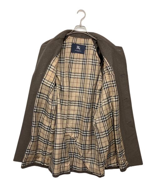 BURBERRY LONDON（バーバリーロンドン）BURBERRY LONDON (バーバリーロンドン) BBC72-571-53　ロングコート ブラウン サイズ:Lの古着・服飾アイテム