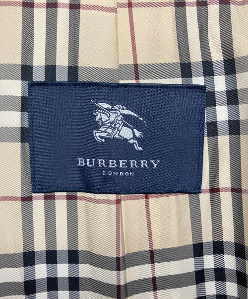 BURBERRY LONDON（バーバリーロンドン）BURBERRY LONDON (バーバリーロンドン) BBC72-571-53　ロングコート ブラウン サイズ:Lの古着・服飾アイテム