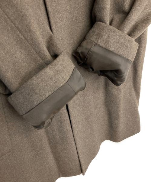 BURBERRY LONDON（バーバリーロンドン）BURBERRY LONDON (バーバリーロンドン) BBC72-571-53　ロングコート ブラウン サイズ:Lの古着・服飾アイテム