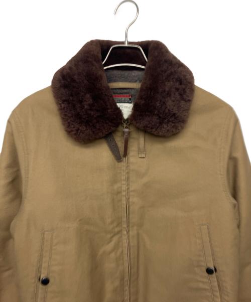 BUZZ RICKSON'S（バズリクソンズ）Buzz Rickson's (バズリクソンズ) COLVINEX　B-15フライトジャケット ベージュ サイズ:40の古着・服飾アイテム