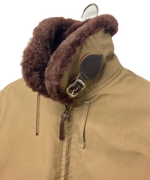 BUZZ RICKSON'S（バズリクソンズ）Buzz Rickson's (バズリクソンズ) COLVINEX　B-15フライトジャケット ベージュ サイズ:40の古着・服飾アイテム