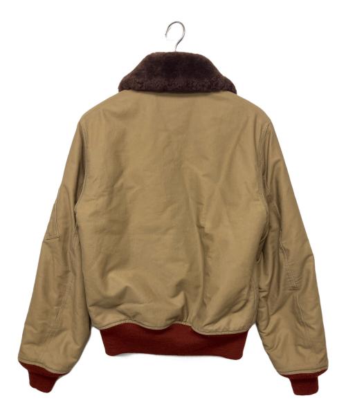 BUZZ RICKSON'S（バズリクソンズ）Buzz Rickson's (バズリクソンズ) COLVINEX　B-15フライトジャケット ベージュ サイズ:40の古着・服飾アイテム