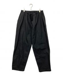 COMOLI（コモリ）の古着「コットンリップ ハンティングパンツ　26SS」｜ブラック