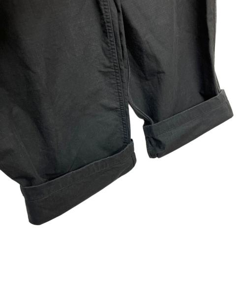 COMOLI（コモリ）COMOLI (コモリ) コットンリップ ハンティングパンツ　26SS ブラック サイズ:3の古着・服飾アイテム