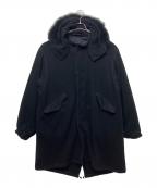 COMOLIコモリ）の古着「Y03-04008　コート」｜ブラック