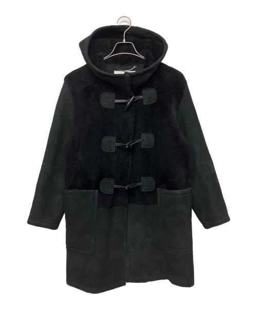 ADORE（アドーア）ADORE (アドーア) ムートンダッフルコート ブラック サイズ:38の古着・服飾アイテム