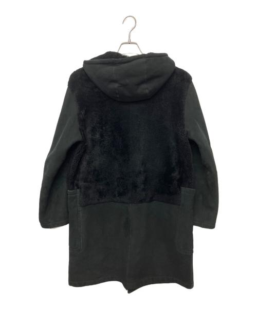 ADORE（アドーア）ADORE (アドーア) ムートンダッフルコート ブラック サイズ:38の古着・服飾アイテム