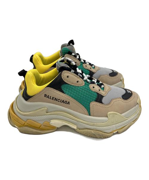 BALENCIAGA（バレンシアガ）BALENCIAGA (バレンシアガ) 524039 TRIPLE S スニーカー ベージュ サイズ:24.5cmの古着・服飾アイテム