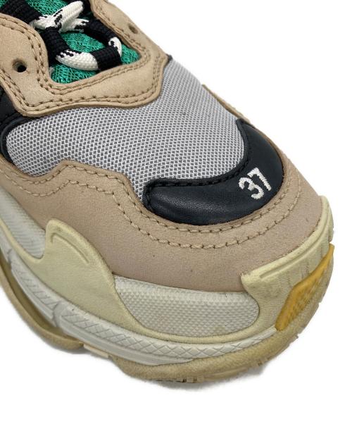 BALENCIAGA（バレンシアガ）BALENCIAGA (バレンシアガ) 524039 TRIPLE S スニーカー ベージュ サイズ:24.5cmの古着・服飾アイテム