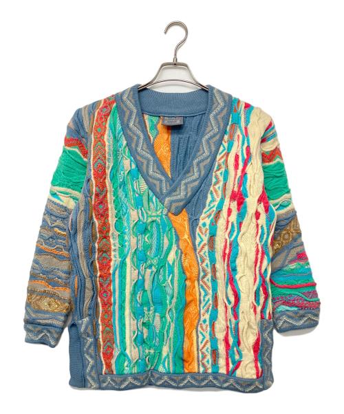 Coogi（クージー）COOGI (クージー) 厚手ニット マルチカラー サイズ:SSの古着・服飾アイテム