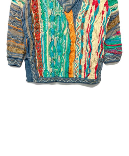 Coogi（クージー）COOGI (クージー) 厚手ニット マルチカラー サイズ:SSの古着・服飾アイテム