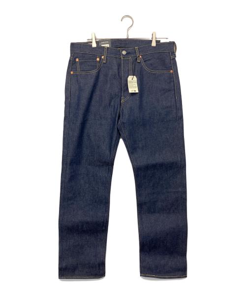 LEVI'S（リーバイス）LEVI'S (リーバイス) 別注セルビッジリジット　デニムパンツ ネイビー サイズ:32 未使用品の古着・服飾アイテム