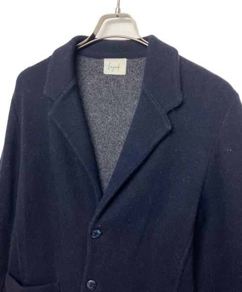 Finjack（フィンジャック）Finjack (フィンジャック) アルパカ混ジャケット ネイビー サイズ:Mの古着・服飾アイテム