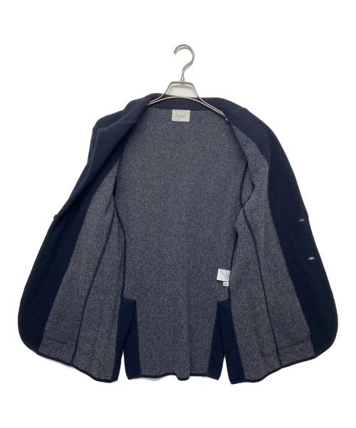 Finjack（フィンジャック）Finjack (フィンジャック) アルパカ混ジャケット ネイビー サイズ:Mの古着・服飾アイテム