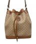 CELINE (セリーヌ) 巾着ショルダーバッグ ブラウン：27000円