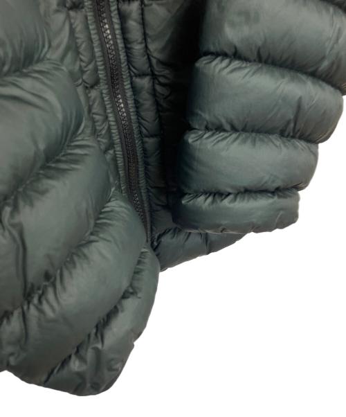 STONE ISLAND（ストーンアイランド）STONE ISLAND (ストーンアイランド) GARMENT DYED MICRO YARN DOWN ダウンジャケット グリーン サイズ:Lの古着・服飾アイテム