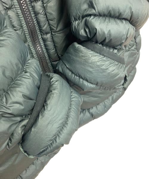 STONE ISLAND（ストーンアイランド）STONE ISLAND (ストーンアイランド) GARMENT DYED MICRO YARN DOWN ダウンジャケット グリーン サイズ:Lの古着・服飾アイテム