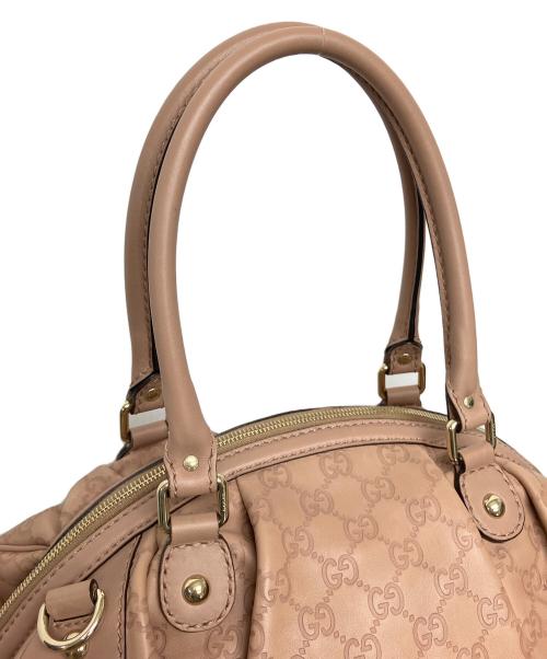 GUCCI（グッチ）GUCCI (グッチ) GG　スーキー　ハンドバッグ ベージュの古着・服飾アイテム