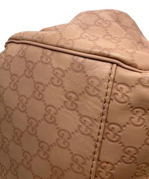 GUCCI（グッチ）GUCCI (グッチ) GG　スーキー　ハンドバッグ ベージュの古着・服飾アイテム