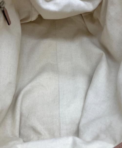 GUCCI（グッチ）GUCCI (グッチ) GG　スーキー　ハンドバッグ ベージュの古着・服飾アイテム