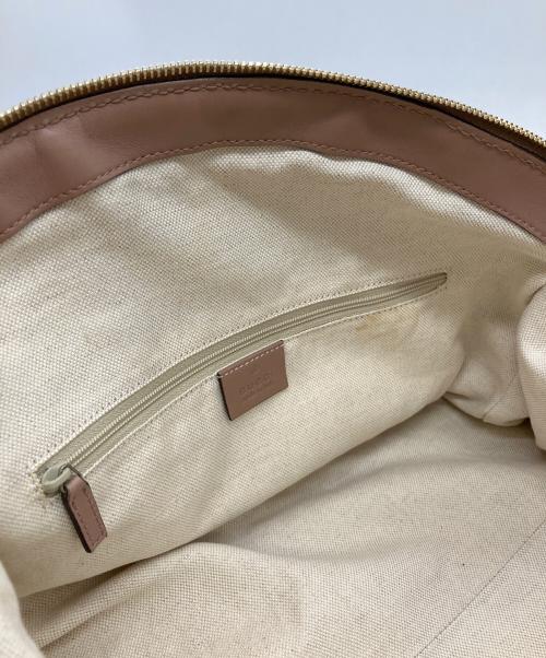 GUCCI（グッチ）GUCCI (グッチ) GG　スーキー　ハンドバッグ ベージュの古着・服飾アイテム
