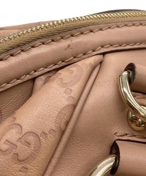 GUCCI（グッチ）GUCCI (グッチ) GG　スーキー　ハンドバッグ ベージュの古着・服飾アイテム