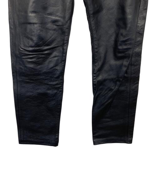 Aero LEATHER（エアロレザー）Aero LEATHER (エアロレザー) レザーパンツ ブラック サイズ:29の古着・服飾アイテム