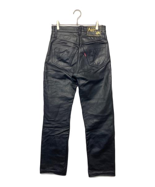 Aero LEATHER（エアロレザー）Aero LEATHER (エアロレザー) レザーパンツ ブラック サイズ:29の古着・服飾アイテム