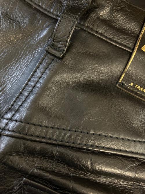 Aero LEATHER（エアロレザー）Aero LEATHER (エアロレザー) レザーパンツ ブラック サイズ:29の古着・服飾アイテム