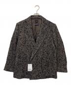 Spick and Spanスピック＆スパン）の古着「25-020-200-8024-4-0　ウールジャケット」｜ブラック×アイボリー