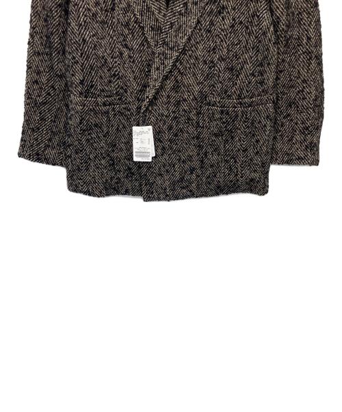 Spick and Span（スピック＆スパン）Spick and Span (スピック＆スパン) 25-020-200-8024-4-0　ウールジャケット ブラック×アイボリー サイズ:M 未使用品の古着・服飾アイテム
