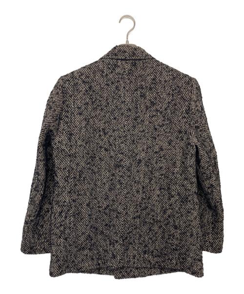 Spick and Span（スピック＆スパン）Spick and Span (スピック＆スパン) 25-020-200-8024-4-0　ウールジャケット ブラック×アイボリー サイズ:M 未使用品の古着・服飾アイテム